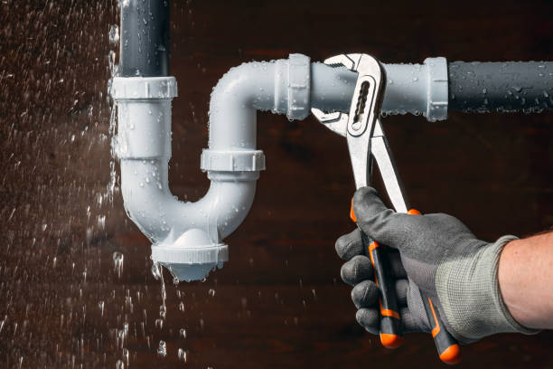 Professional Emergency Plumber technician working in Little Falls, NY